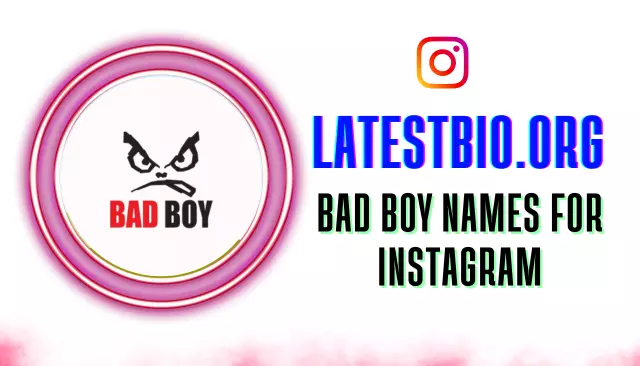555+ Bad Boy Names For Instagram | Alphabet Bad Boy Names